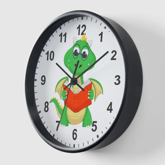 本おもしろいの読一覧 – Bookworm 壁時計 (傾斜)