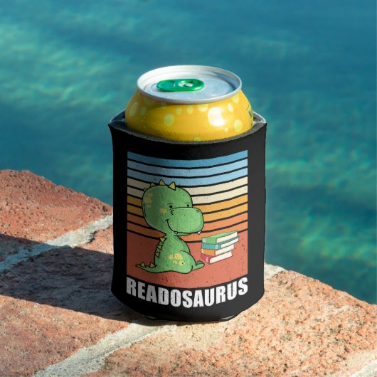 本おもしろいのReadosaurus恐竜読のDinoレトロ 缶クーラー (インサイチュ プール)