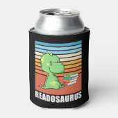 本おもしろいのReadosaurus恐竜読のDinoレトロ 缶クーラー (缶正面)