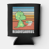 本おもしろいのReadosaurus恐竜読のDinoレトロ 缶クーラー (正面)