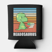本おもしろいのReadosaurus恐竜読のDinoレトロ 缶クーラー (裏面)
