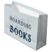 本おもしろい好きもしの「本を隠さない」 ラージペーパーバッグ (正面アングル)