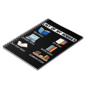 本おもしろい好きユーモア本虫読の ノートブック (左側)