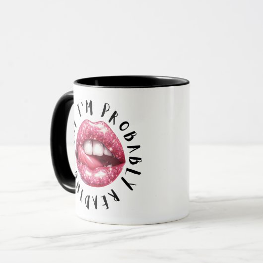 本おもしろい好き私が多分の読独り身 マグカップ (正面左)