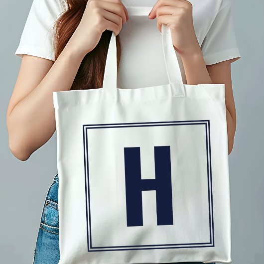 本おもしろい好き私は本の人だモノグラムの トートバッグ