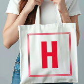 本おもしろい好き私は本の人だモノグラムの トートバッグ