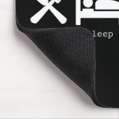 本おもしろい恋人の食べスリープ読リポート マウスパッド (コーナー)