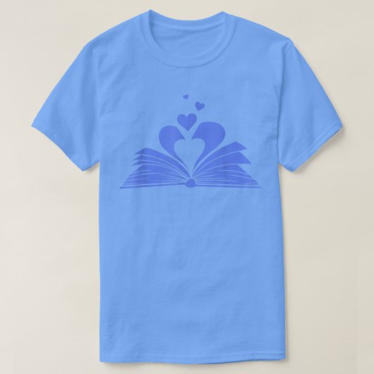 本おもしろい恋人デザイン男性の女性の子供Bookworm Li Tシャツ (デザイン正面)