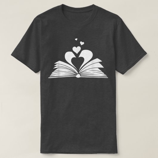 本おもしろい恋人デザイン男性の女性の子供Bookworm Li Tシャツ (デザイン正面)