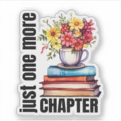 本おもしろい愛好家は一人だけ シール (正面)