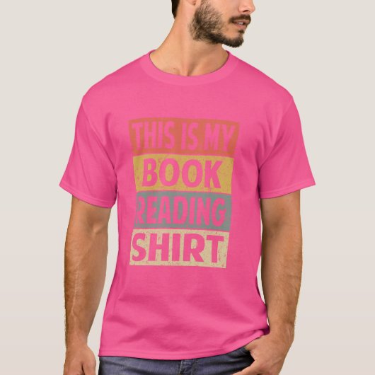 本おもしろい虫これは私の本のシャ読ツおもしろいB Tシャツ (正面)