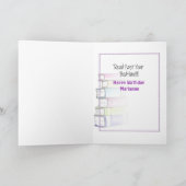 本おもしろい虫誕生日カード カード (内部)