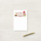 本およびApple ポストイット (デスク上)