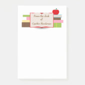 本およびApple ポストイット (正面)