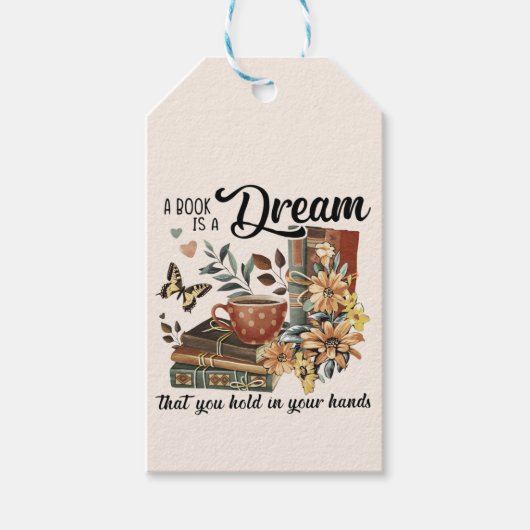 本お洒落の ギフトタグ (正面)