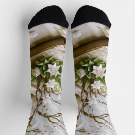 本から育つ花の木 ソックス