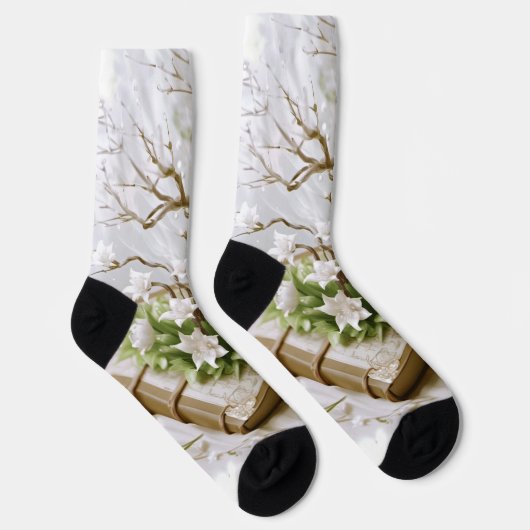 本から育つ花の木 ソックス (右)