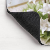 本から育つ花の木 マウスパッド (コーナー)