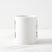 本から蘇るフェニックス ファンタジー コーヒーマグカップ (中央)