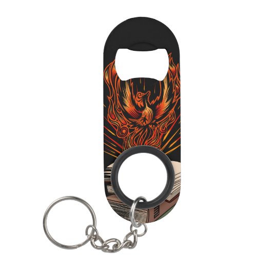 本から キーホルダー栓抜き (正面)