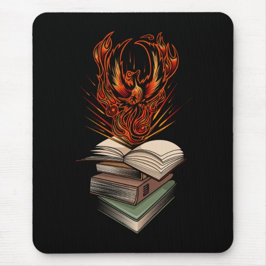 本から マウスパッド (正面)