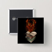 本から 缶バッジ (正面&裏面)