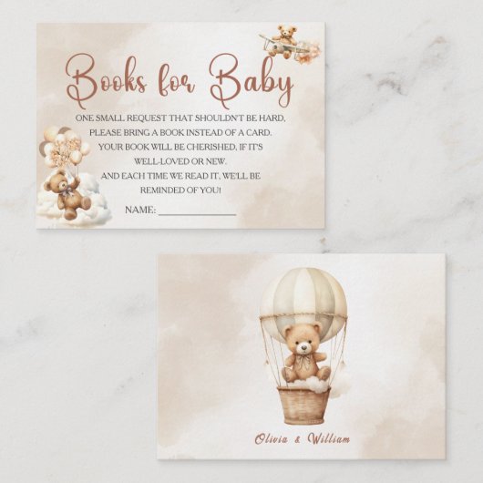 本がベビーするのを男女兼用待つよりほかは無い エンクロージャーカード (正面/裏面)