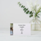 本が付いている1棟の部屋の校舎 名刺 (スタンド正面)