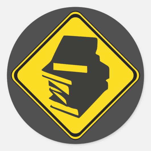 本が先だ! ラウンドシール (正面)