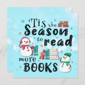 本が増える読季節だ シーズンカード (正面/裏面)
