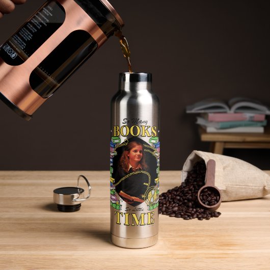 本が多くて時間が無い ウォーターボトル (コーヒー)