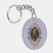 本が多くて時間が無い キーホルダー (正面左)