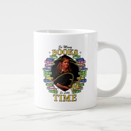 本が多くて時間が無い ジャンボコーヒーマグカップ (右)