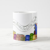 本が多くて時間が無い。 ジャンボコーヒーマグカップ (正面)