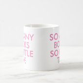 本が多くて時間が無い |ブックラバーマグ コーヒーマグカップ (中央)