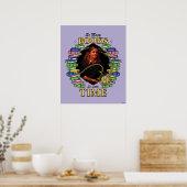 本が多くて時間が無い ポスター (キッチン)