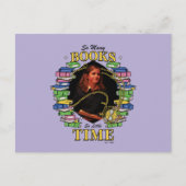 本が多くて時間が無い ポストカード (正面)