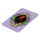 本が多くて時間が無い マグネット (左側)