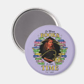 本が多くて時間が無い マグネット (正面/裏面)