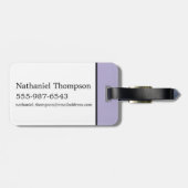 本が多すぎて時間が足りない ラゲッジタグ (裏面横)