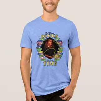 本が多すぎて、時間がない トライブレンドTシャツ