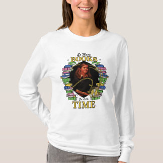 本が多すぎて、時間足りない Tシャツ