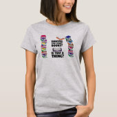 本が多すぎる、そんなことがある？ Tシャツ (正面)