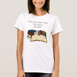 本が多すぎる?! Tシャツ