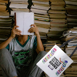 本が多過ぎるほどあるまい トートバッグ