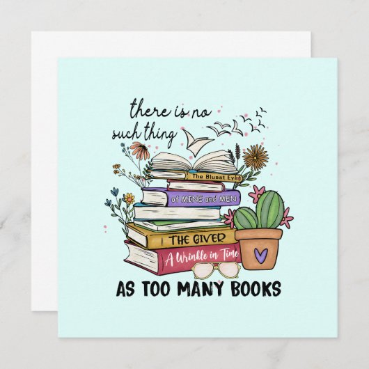 本が多過ぎるようなことは無い (正面/裏面)