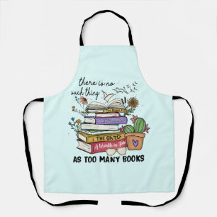 本が多過ぎるようなことは無い エプロン
