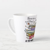 本が多過ぎるようなことは無い カフェラテマグ (左アングル)