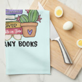 本が多過ぎるようなことは無い キッチンタオル (四つ折り)