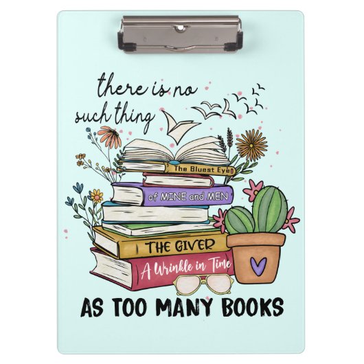 本が多過ぎるようなことは無い クリップボード (正面)